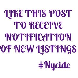NEW LISTINGS: LIKE THIS POST AND I WILL NOTIFY YOU WHEN I ADD NEW LISTINGS